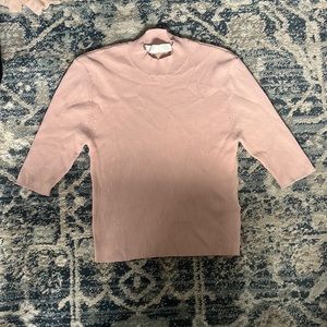 Mock Neck, Blush, Dion Lee, Size 4